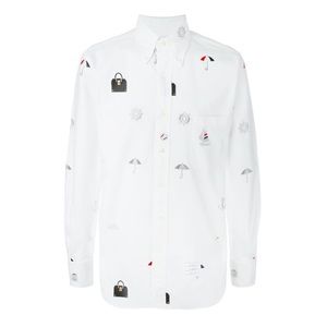 Thom Browne multi button down shirt